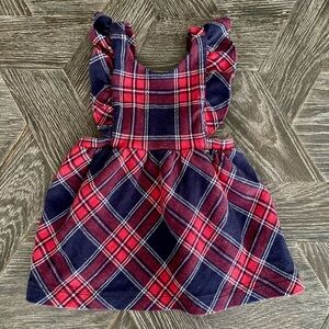 Janie and Jack plaid dress (12-18 months)